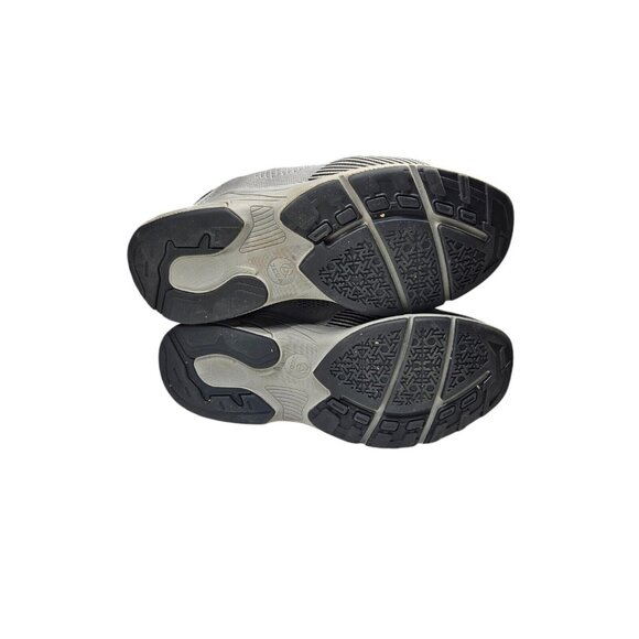 Zeba Hands Free Slip On Sneakers Athletic Shoes Men's 10 X-Wide Gray Black Mesh - Picture 10 of 10